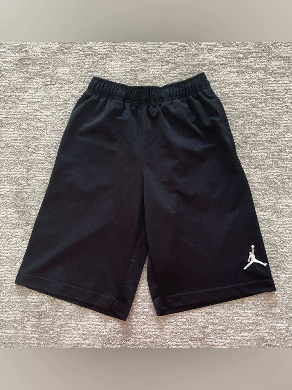 Jordan Basketball Shorts Youth Boys Medium 10-12 yrs Black Athletic Pockets